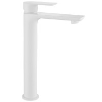 Смеситель для раковины Abber Weiss Insel AF8011FW матовый белый