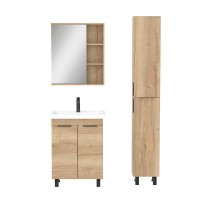 Мебель для ванной комнаты Onika Легран 60 напольная, дуб галифакс