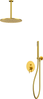 Душевой комплект WHITECROSS Y YSET12GLB С ВНУТРЕННЕЙ ЧАСТЬЮ, брашированное золото