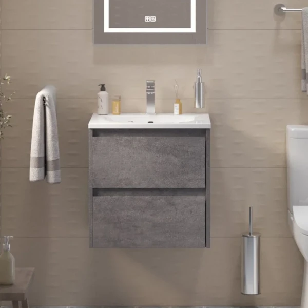 Тумба под раковину BelBagno Kraft 39 50 cemento grigio