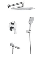 Душевая система встраиваемая Shevanik S4135, хром