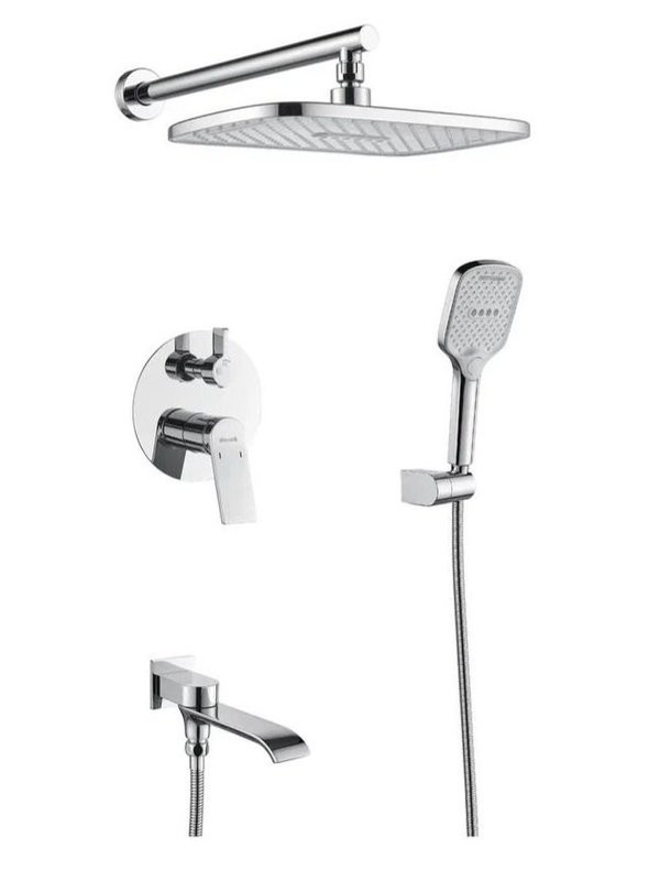 Душевая система встраиваемая Shevanik S4135, хром