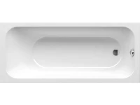 Акриловая ванна Ravak Chrome Slim 170x75 см, встраиваемая, белая, на ножках