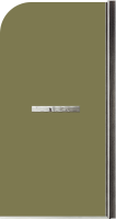 Шторка на ванну Maybahglass MGV-789-5 80x140, профиль матовый хром, стекло бронза