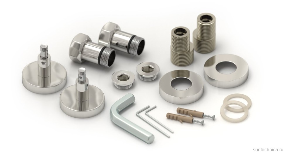 Полотенцесушитель водяной Сунержа Сирокко 80х40 хром