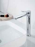 Смеситель для раковины высокий Shevanik S4311 Смеситель для раковины высокий Shevanik S4311