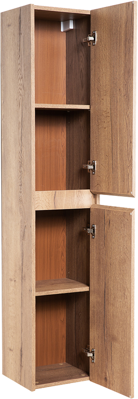 Шкаф пенал для ванной BelBagno Kraft R rovere tabacco