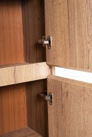 Шкаф пенал для ванной BelBagno Kraft R rovere tabacco
