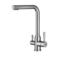 Смеситель для кухни с подключением фильтра Raglo R81.61.05, сатин Смеситель для кухни с подключением фильтра Raglo R81.61.05, сатин