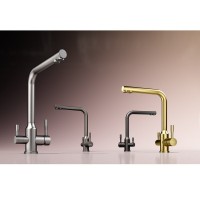 Смеситель для кухни с подключением фильтра Raglo R81.61.05, сатин Смеситель для кухни с подключением фильтра Raglo R81.61.05, сатин