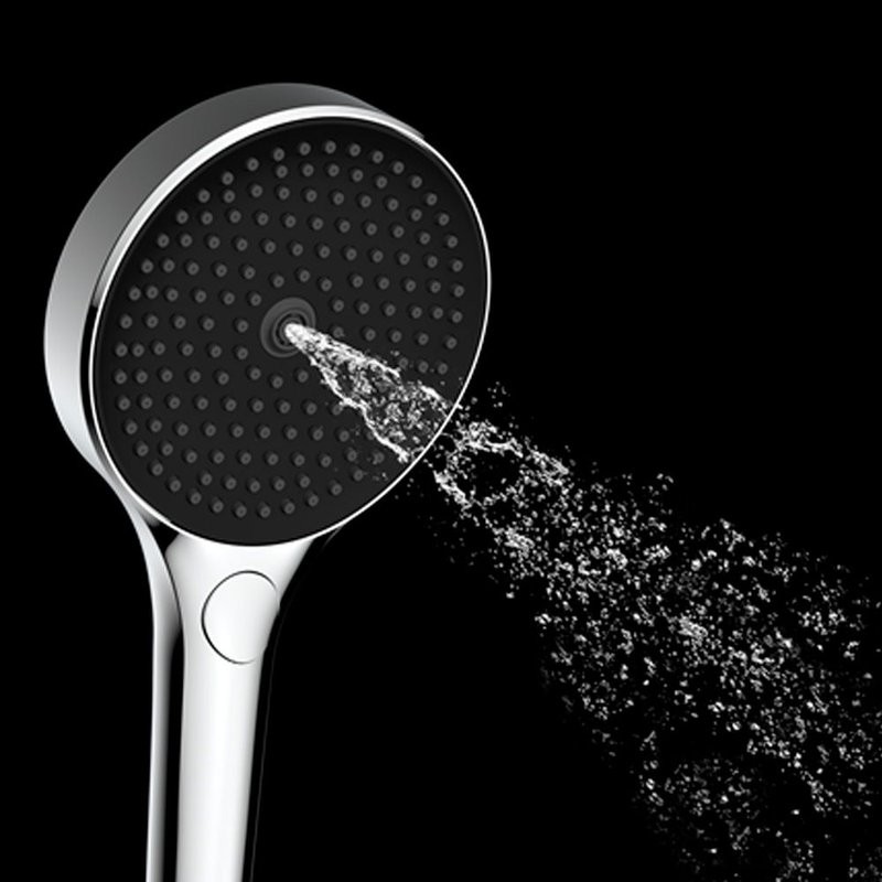 Лейка для душа 120 мм, 3 режима, хром, AQUAme AQM8504CR