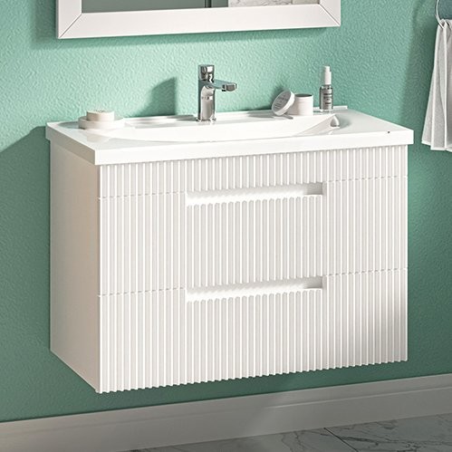 Тумба с раковиной Brevita Ariana 80