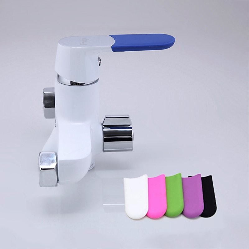 Смеситель с длинным изливом для ванны Frap H34 F2234 белый, хром