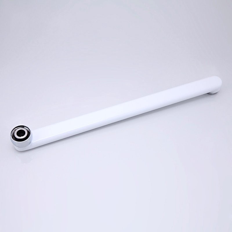 Смеситель с длинным изливом для ванны Frap H34 F2234 белый, хром