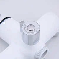 Смеситель с длинным изливом для ванны Frap H34 F2234 белый, хром