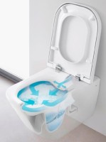 Комплект Унитаз подвесной Roca Gap + Крышка 801472001 с микролифтом + Инсталляция OLI 80 ECO Sanitarblock mechanic 3 в 1 с кнопкой смыва