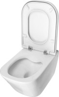 Комплект Унитаз подвесной Roca Gap + Крышка 801472001 с микролифтом + Инсталляция OLI 80 ECO Sanitarblock mechanic 3 в 1 с кнопкой смыва