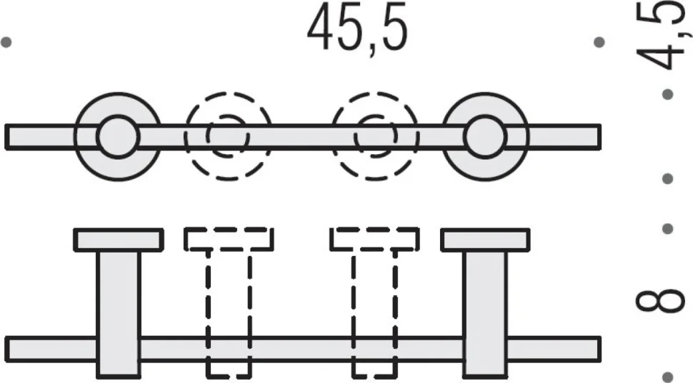 Полотенцедержатель Colombo Design Plus W4910R