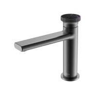 Смеситель для раковины Black&White Gravity 7107GM gun metal