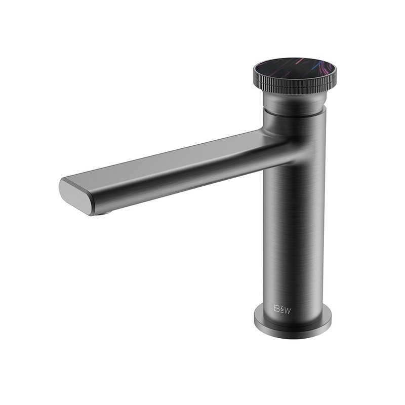 Смеситель для раковины Black&White Gravity 7107GM gun metal