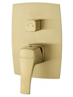 Душевой комплект Wonzon & Woghand Flex WW-88939072-BG С ВНУТРЕННЕЙ ЧАСТЬЮ, брашированное золото