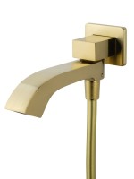 Душевой комплект Wonzon & Woghand Flex WW-88939072-BG С ВНУТРЕННЕЙ ЧАСТЬЮ, брашированное золото