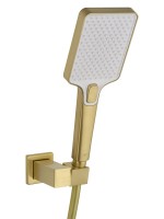 Душевой комплект Wonzon & Woghand Flex WW-88939072-BG С ВНУТРЕННЕЙ ЧАСТЬЮ, брашированное золото