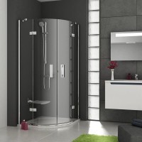 Душевой уголок Ravak Smartline SMSKK4-90 Transparent, профиль хром