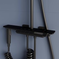 Душевая стойка RGW Shower Panels SP-35-B черная