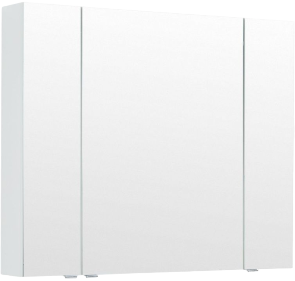 Зеркало-шкаф Aquanet Алвита 100 белое матовое