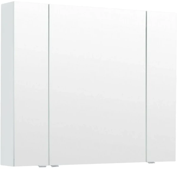 Зеркало-шкаф Aquanet Алвита 100 белое матовое