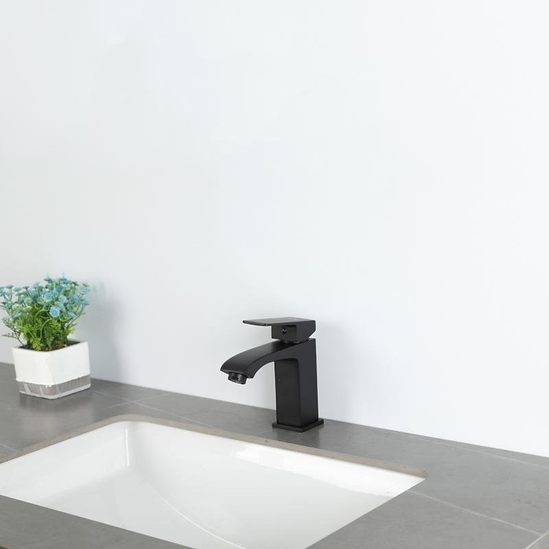 Смеситель для раковины Frap H76 F1076-6 черный