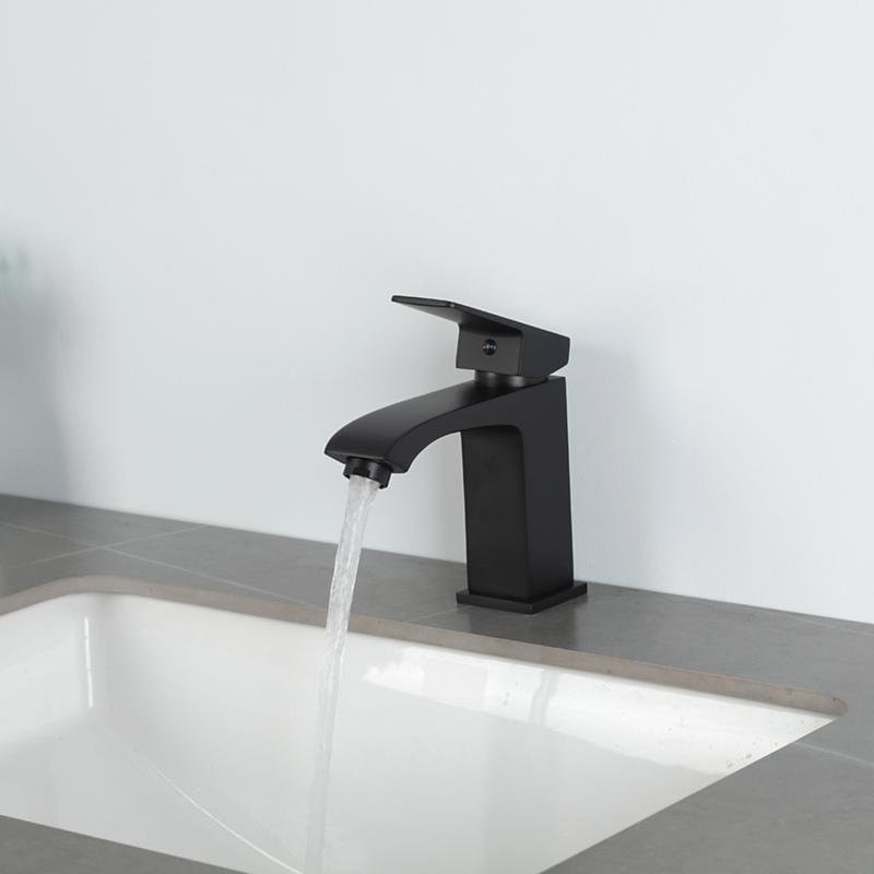 Смеситель для раковины Frap H76 F1076-6 черный