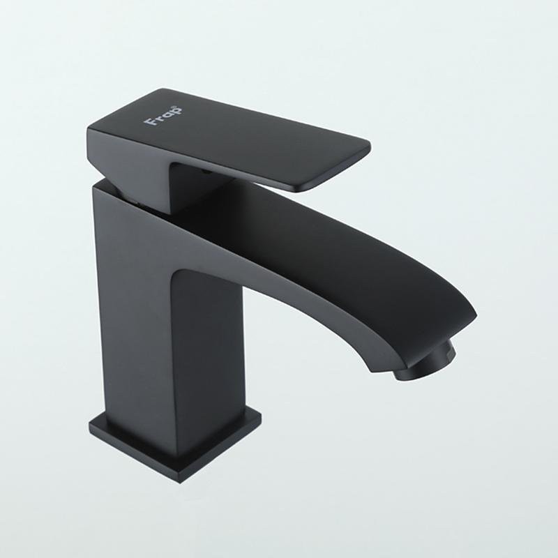 Смеситель для раковины Frap H76 F1076-6 черный