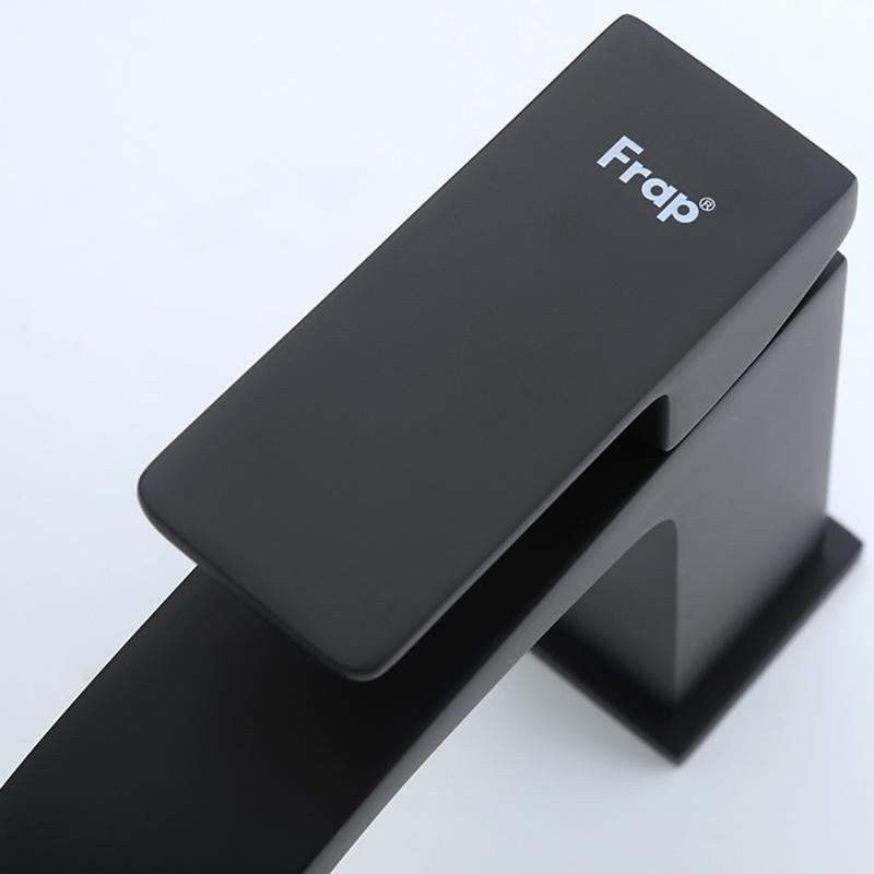 Смеситель для раковины Frap H76 F1076-6 черный