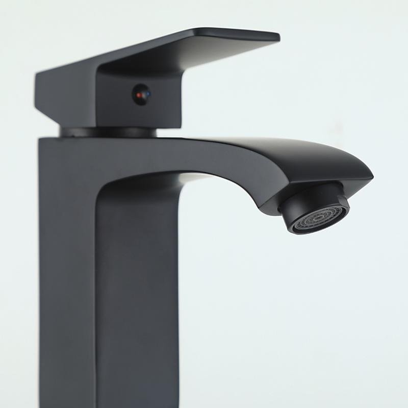 Смеситель для раковины Frap H76 F1076-6 черный