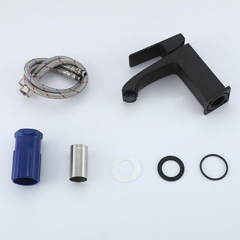 Смеситель для раковины Frap H76 F1076-6 черный