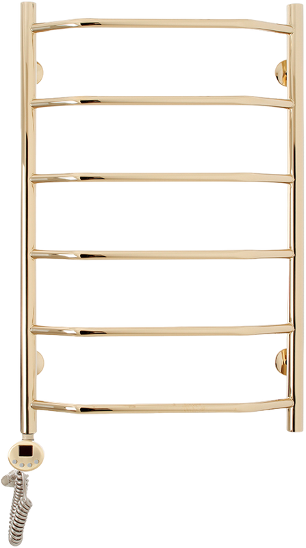 Полотенцесушитель электрический Domoterm Лаура П6 50x80, золото, L
