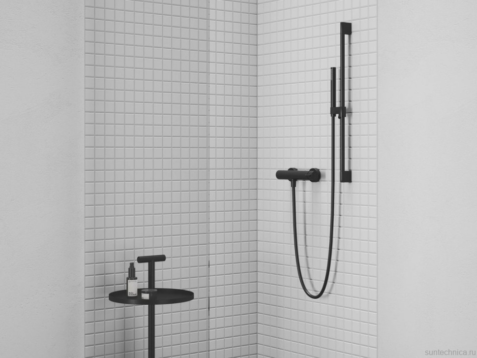 Смеситель для душа Ravak Espirit ES 032.20BLM матовый черный