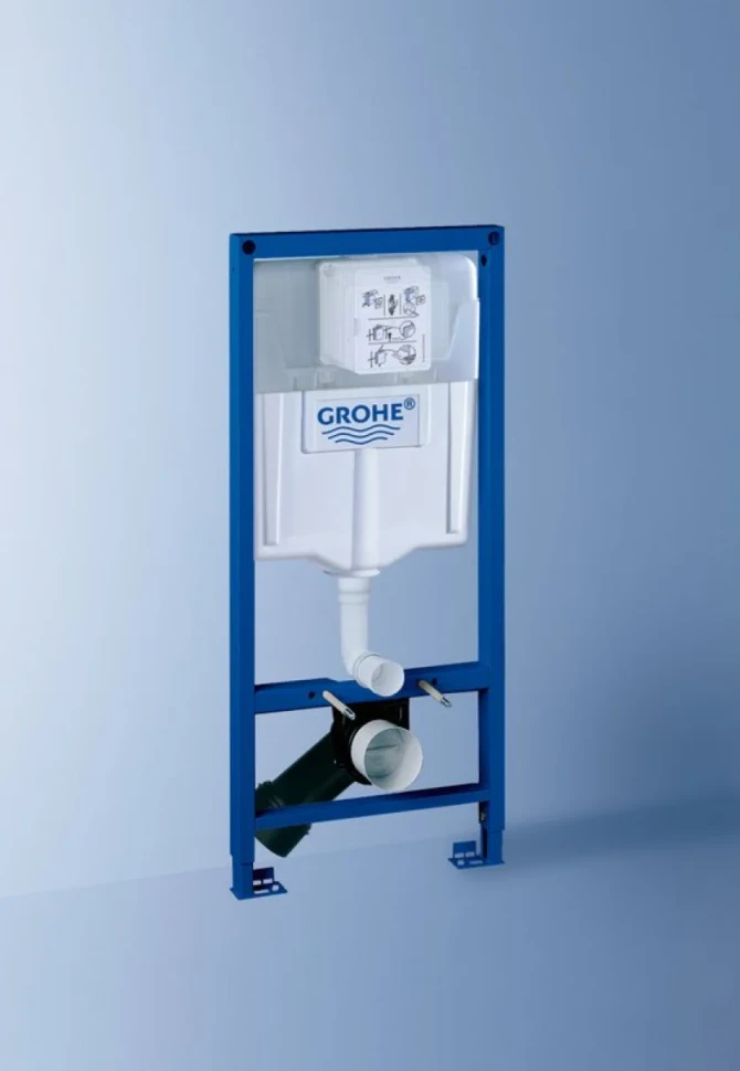 Система инсталляции для унитазов Grohe Rapid SL 38827000 5 в 1 с кнопкой смыва