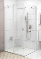 Душевой уголок Ravak Chrome CRV2-100+CPS-100 Transparent, профиль белый
