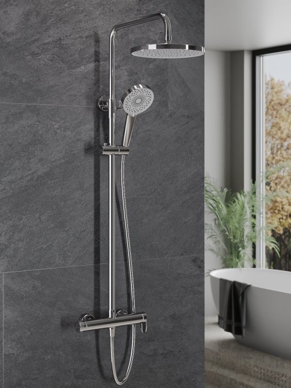 Душевая стойка Agger Sweet A2791200 хром глянцевый