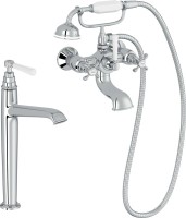 Комплект для ванной Jacob Delafon Cleo 1889 E24309-CP + E24313-CP