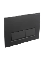 Кнопка смыва для унитаза BelBagno BB-15R-NERO.M пластик, цвет матовый черный Кнопка смыва для унитаза BelBagno BB-15R-NERO.M пластик, цвет матовый черный