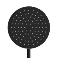 Душевой комплект Cersanit Лара (Lara) 68150 С ВНУТРЕННЕЙ ЧАСТЬЮ, матовый черный