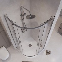 Душевой уголок Niagara Nova NG-6625-34 80x80, профиль хром, стекло прозрачное