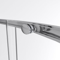 Душевой уголок Niagara Nova NG-6625-34 80x80, профиль хром, стекло прозрачное