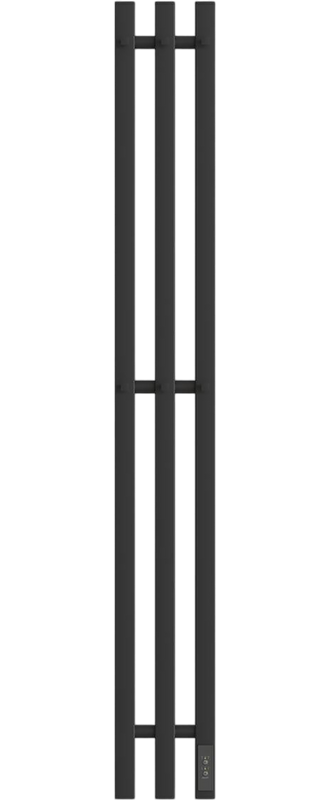 Полотенцесушитель электрический Point Гермес П3 PN13822B 12х120, черный