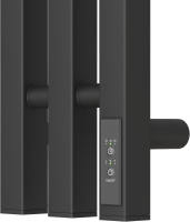 Полотенцесушитель электрический Point Гермес П3 PN13822B 12х120, черный