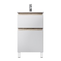 Тумба с раковиной AM.PM X-Joy 50 напольная, белый глянец